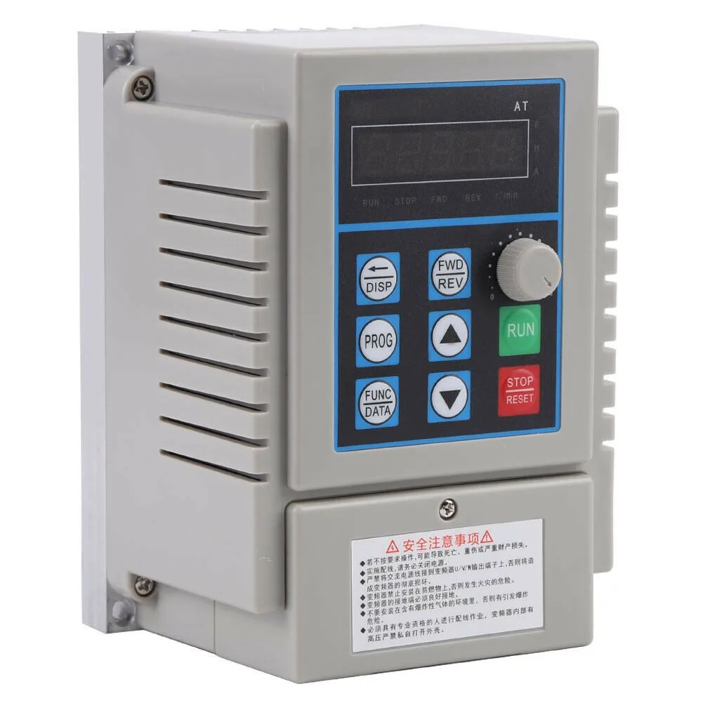 AT2-0450X Variable Frequency Drive For Electrical Equipments AC 220V Built-in Filter Single Phrase V/F Open-loop Good Stability
AT2-0450X Variable Frequency Drive For Electrical Equipments AC 220V Built-in Filter Single Phrase V/F Open-loop Good Stability