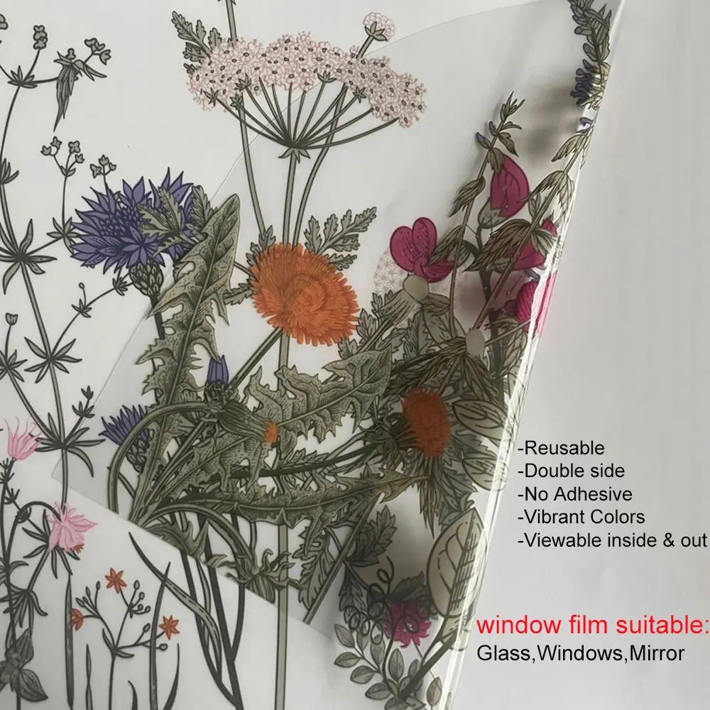 Наклейки на стену с дикими цветами Funlife
Наклейки на стену с дикими цветами Funlife