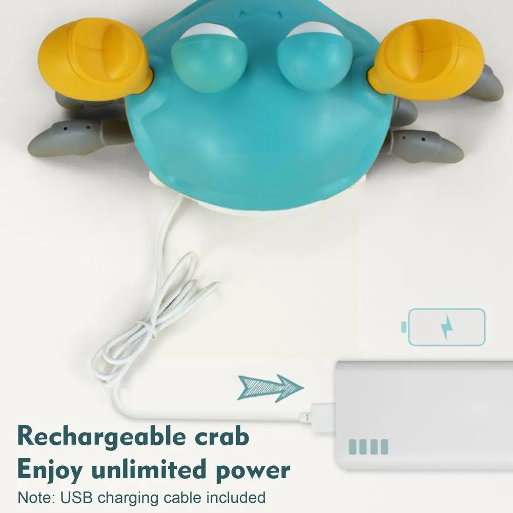 Induction Escape Crab Rechargeable Electric Pet Musical Children'S Climb Toys To Toys Gifts Toys Toys Interactive Learn Bir K1V7
Induction Escape Crab Rechargeable Electric Pet Musical Children'S Climb Toys To Toys Gifts Toys Toys Interactive Learn Bir K1V7