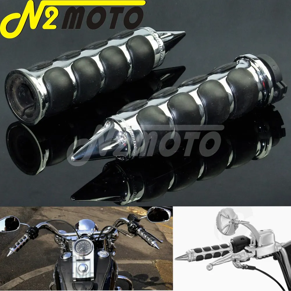 Универсальные резиновые ручки с шипами в форме пламени, 1 дюйм, 25 мм и 7/8 дюйма, 22 мм, для Мотоциклов Harley, Honda, Kawasaki, Suzuki, Yamaha, прогулочных велосип...
Универсальные резиновые ручки с шипами в форме пламени, 1 дюйм, 25 мм и 7/8 дюйма, 22 мм, для Мотоциклов Harley, Honda, Kawasaki, Suzuki, Yamaha, прогулочных велосип...