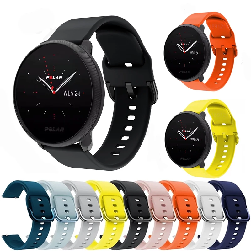 Silicone Bracelet For Polar ignite 2 / Vantage M2 Smart Watch Band For Polar Unite/Grit X/Vantage M Soft Strap Sport Wrist Band 
Silicone Bracelet For Polar ignite 2 / Vantage M2 Smart Watch Band For Polar Unite/Grit X/Vantage M Soft Strap Sport Wrist Band
