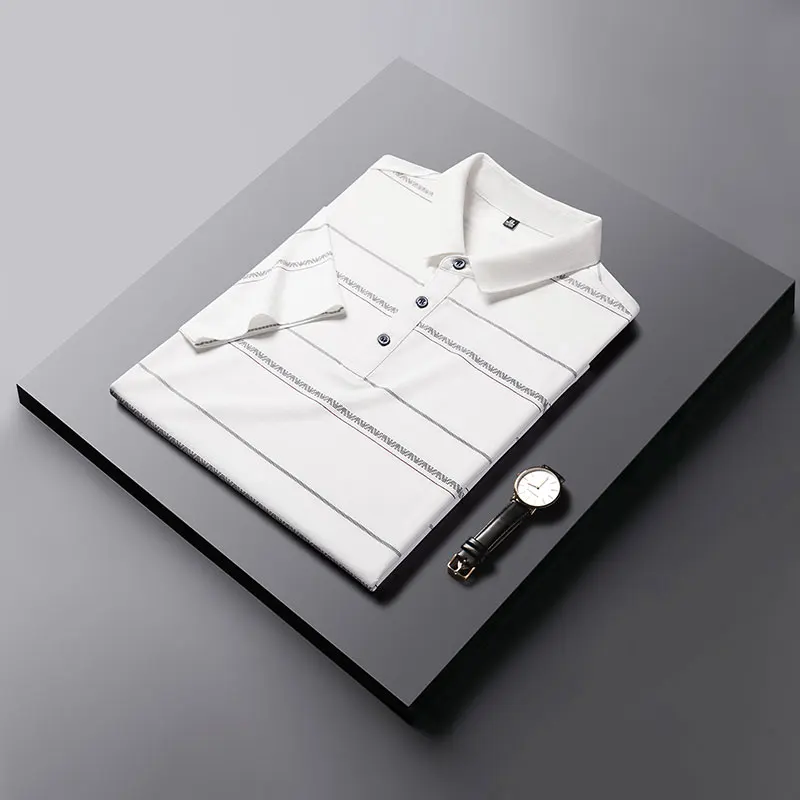 Luxury Slim Fit Male Polo Shirt Designer Lapel Tshirts for Men High-quality Tops Short Sleeve Cool Men's Clothing 2022 Summer
Luxury Slim Fit Male Polo Shirt Designer Lapel Tshirts for Men High-quality Tops Short Sleeve Cool Men's Clothing 2022 Summer