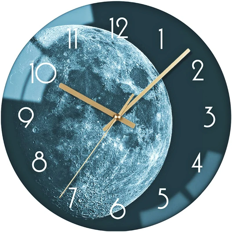 12 Inch Glass Earth Pattern Wall Clocks Silent Non Ticking Battery Operated Clocks Suit for Living Room Bedroom Home Decor
12 Inch Glass Earth Pattern Wall Clocks Silent Non Ticking Battery Operated Clocks Suit for Living Room Bedroom Home Decor