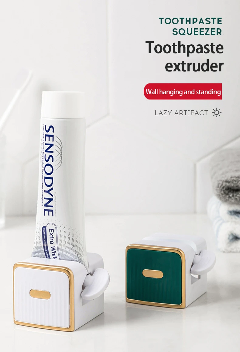 Wall-mounted Shelves Large Toothpaste Squeezer Hand Cream Cleanser Squeezer Lazy Squeeze Toothpaste Holder Bathroom Accessories
Wall-mounted Shelves Large Toothpaste Squeezer Hand Cream Cleanser Squeezer Lazy Squeeze Toothpaste Holder Bathroom Accessories