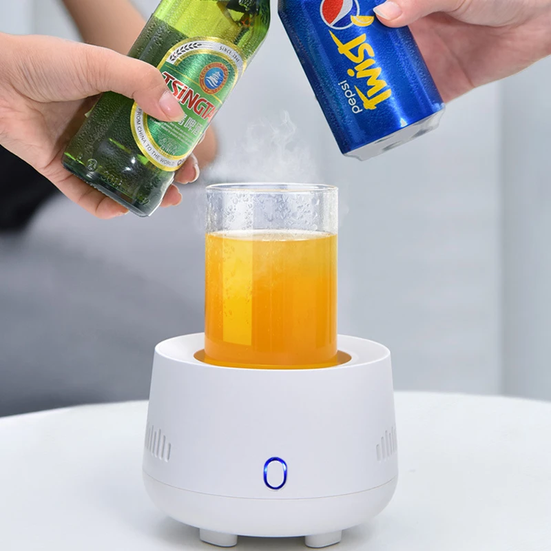 Mini Car Refrigerator Cup Quick Cooling Cup With 12v 24v Beer Soda Cold Drink Machine Car Mug Cup With USB Cable
Mini Car Refrigerator Cup Quick Cooling Cup With 12v 24v Beer Soda Cold Drink Machine Car Mug Cup With USB Cable