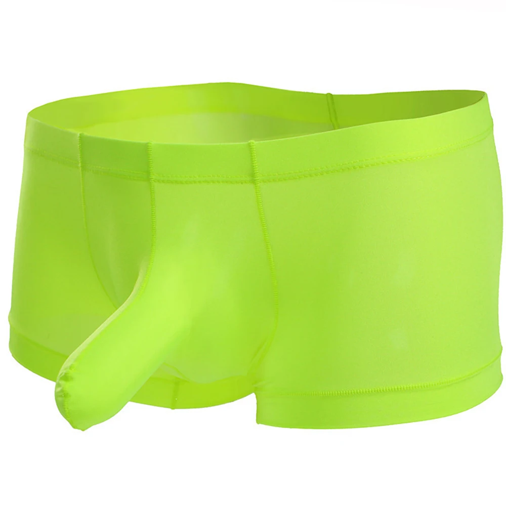 Men's Panties Ice Silk Boxer Briefs Ice Silk Underwear Boxer Elephant Nose Boxer Shorts Comfortaable Trunks Sensual Lingerie
Men's Panties Ice Silk Boxer Briefs Ice Silk Underwear Boxer Elephant Nose Boxer Shorts Comfortaable Trunks Sensual Lingerie