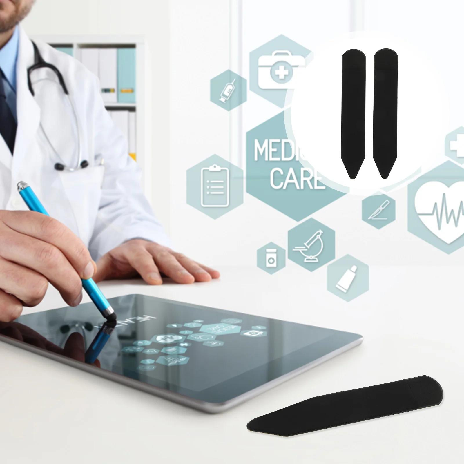 Stylus Pen Holder Case Pencil Sleeve Silicone Digital Cover For Tablet Slot Adhesive 
Stylus Pen Holder Case Pencil Sleeve Silicone Digital Cover For Tablet Slot Adhesive