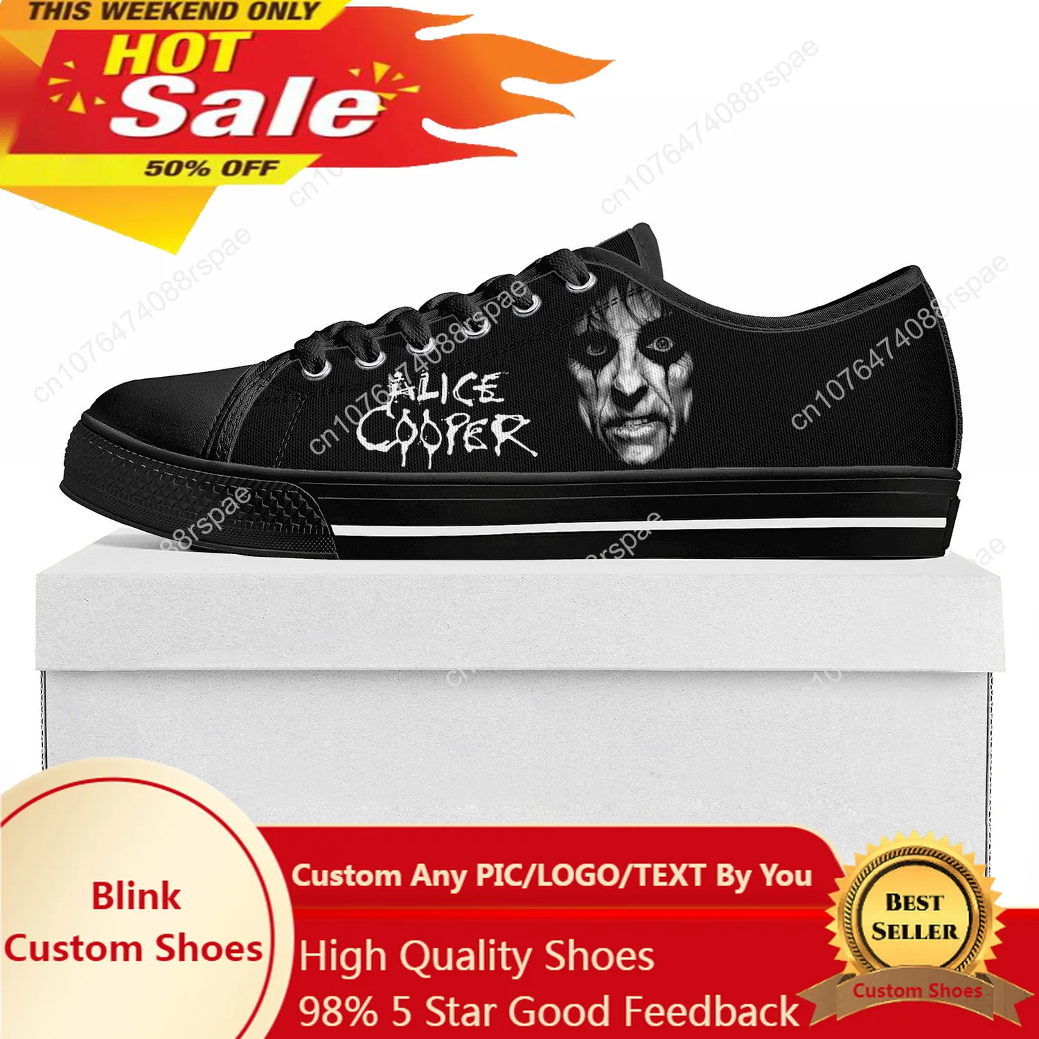 Alice Cooper Rock Singer Low Top High Quality Sneakers Mens Womens Teenager Canvas Sneaker Prode Casual Couple Shoe Custom Shoe
Alice Cooper Rock Singer Low Top High Quality Sneakers Mens Womens Teenager Canvas Sneaker Prode Casual Couple Shoe Custom Shoe