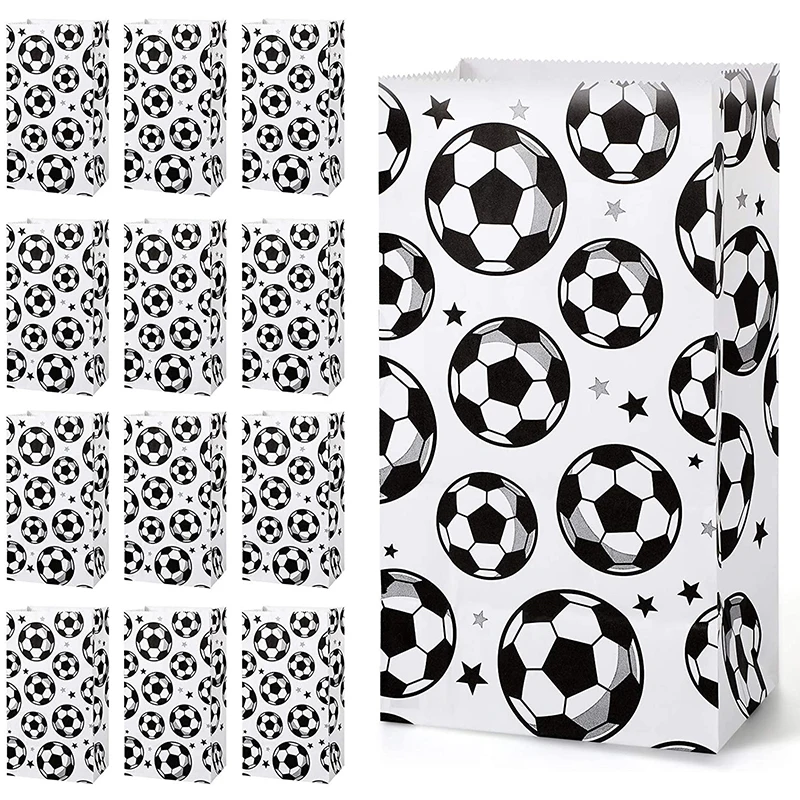 30pcs Soccer Party Paper Candy Gift Bags Cookie Goodie Treat Bags Kids Football Theme Birthday Party Favors Decoration Supplies
30pcs Soccer Party Paper Candy Gift Bags Cookie Goodie Treat Bags Kids Football Theme Birthday Party Favors Decoration Supplies