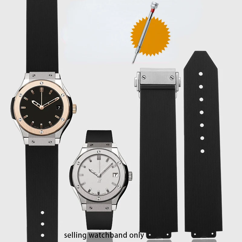 20*13mm convex waterproof silicone watch strap for HUBLOT Big explosion female women rubber watchband butterfly buckle Free tool
20*13mm convex waterproof silicone watch strap for HUBLOT Big explosion female women rubber watchband butterfly buckle Free tool