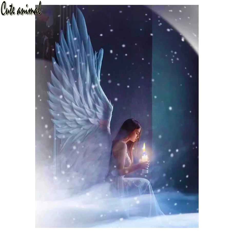 Алмазная вышивка, мозаика 5D, алмазная живопись, ангел, женщина, Набор для вышивки крестиком, картина сказочной девушки Стразы, домашний деко... 
Алмазная вышивка, мозаика 5D, алмазная живопись, ангел, женщина, Набор для вышивки крестиком, картина сказочной девушки Стразы, домашний деко...