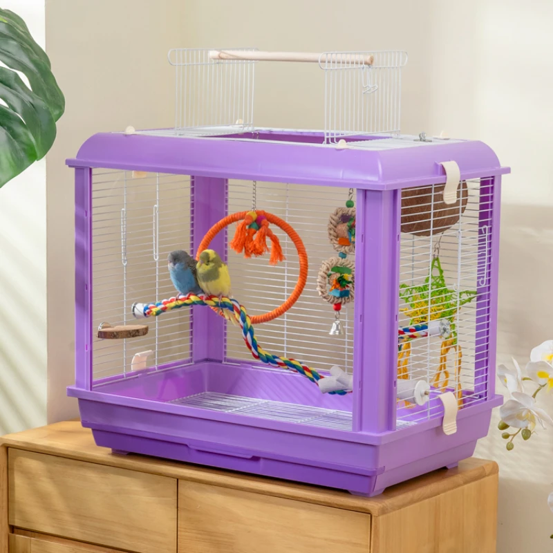 Acrylic Parrot Bird Cages Large Villa Breeding Outdoors Portable Bird Cages Transparent Jaula Para Loros Pet Products WZ50BC 
Acrylic Parrot Bird Cages Large Villa Breeding Outdoors Portable Bird Cages Transparent Jaula Para Loros Pet Products WZ50BC