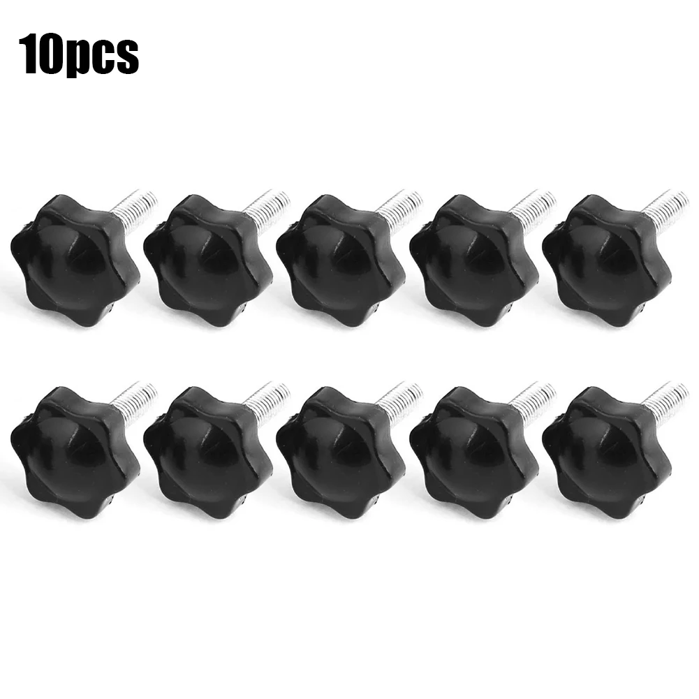 10pcs M8*30*32mm Thread Replace Star Knob Tighten Screw Hex Shaped Nut Knob Screw For Mechanical Instruments Food Equipment
10pcs M8*30*32mm Thread Replace Star Knob Tighten Screw Hex Shaped Nut Knob Screw For Mechanical Instruments Food Equipment
