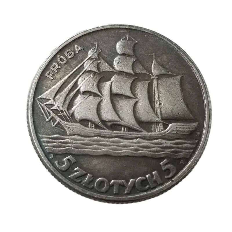 1936 Poland Vintage Silver Plated Coins Copy Home Decor Coin Magic Collectibles Medal Coins Lucky Coins Christmas Gifts
1936 Poland Vintage Silver Plated Coins Copy Home Decor Coin Magic Collectibles Medal Coins Lucky Coins Christmas Gifts