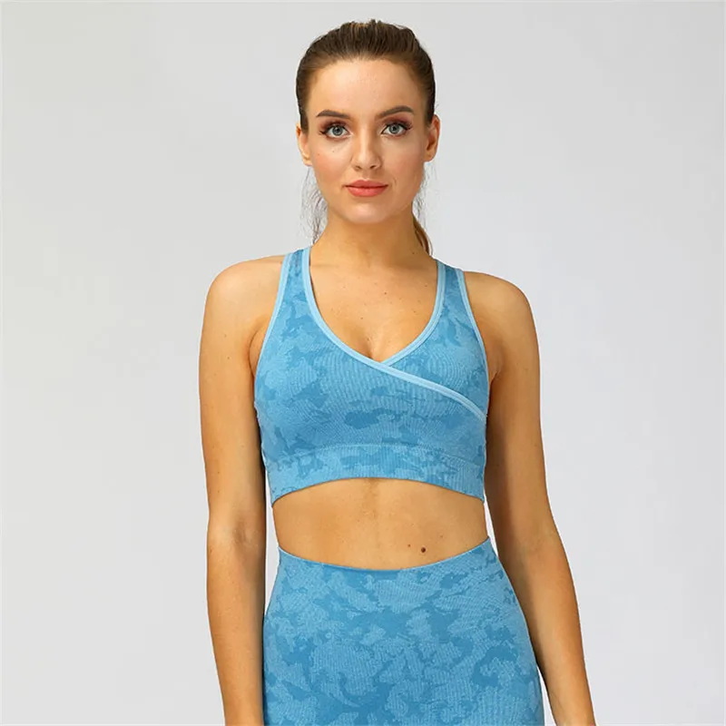 Seamless Quick-drying Breathable Yoga Vest Crop Top Tight Fitness Women Sports Bra No Rims With Removable Chest Pad Gym Clothe
Seamless Quick-drying Breathable Yoga Vest Crop Top Tight Fitness Women Sports Bra No Rims With Removable Chest Pad Gym Clothe