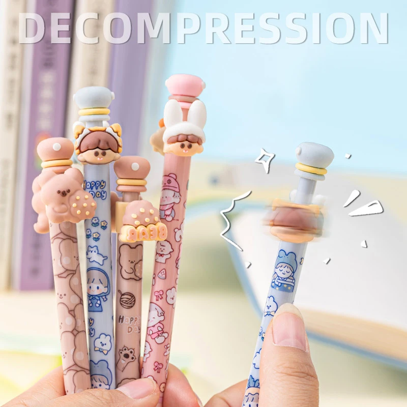 Kawaii Anime Cute Pen Holiday Turn Pen Student Writing Signature Pen Decompression Pen
Kawaii Anime Cute Pen Holiday Turn Pen Student Writing Signature Pen Decompression Pen