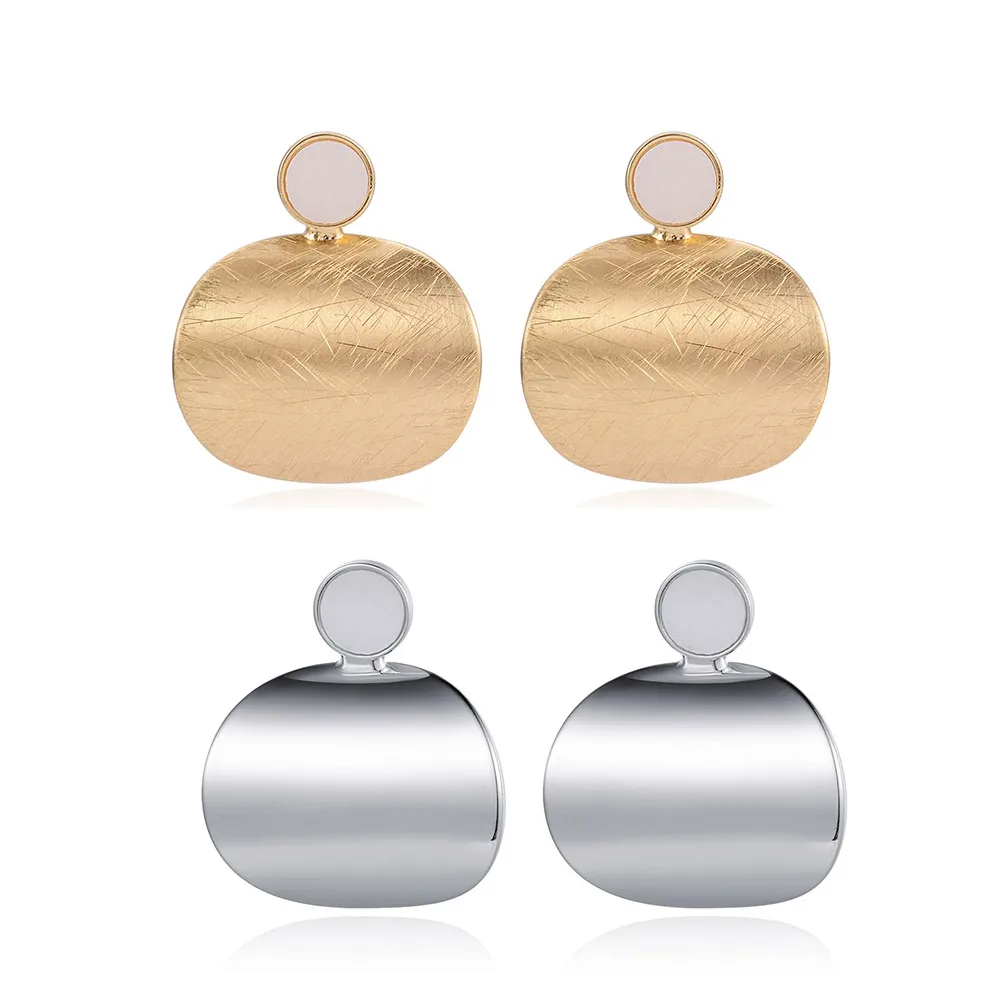 Brighton Exaggerated Curved Geometric Metal Stud Earrings For Women Jewelry Party Gold Silver Color Punk Statement Bijou Gift
Brighton Exaggerated Curved Geometric Metal Stud Earrings For Women Jewelry Party Gold Silver Color Punk Statement Bijou Gift