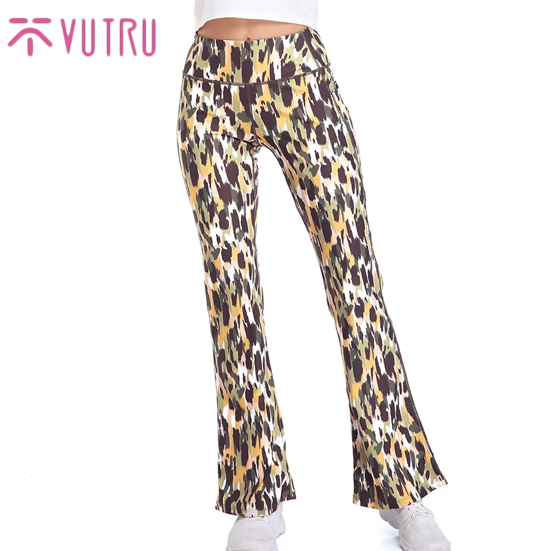 

VUTRU Women Joggers Flare Pants Girl Aesthetic Trousers Female Sweatpants Flared Wide Killer Legs Pants Printed Yoga Pants XXL