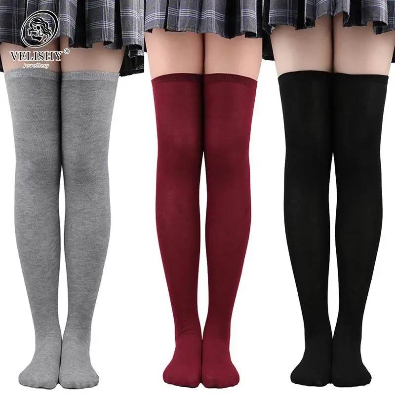 Warm Long Socks Women Autumn Winter Stocking Knee High Socks Ladies Girls High Elastic Socks All-match Over Knee Socks
Warm Long Socks Women Autumn Winter Stocking Knee High Socks Ladies Girls High Elastic Socks All-match Over Knee Socks