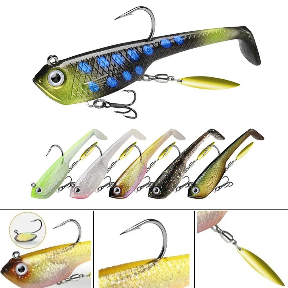 Fishing Fish 6x/set Lure Bait 6.5cm Length 6pcs/set Bait Fish Fishing Lure Metal+plastic Rotating Soft High Quality
Fishing Fish 6x/set Lure Bait 6.5cm Length 6pcs/set Bait Fish Fishing Lure Metal+plastic Rotating Soft High Quality