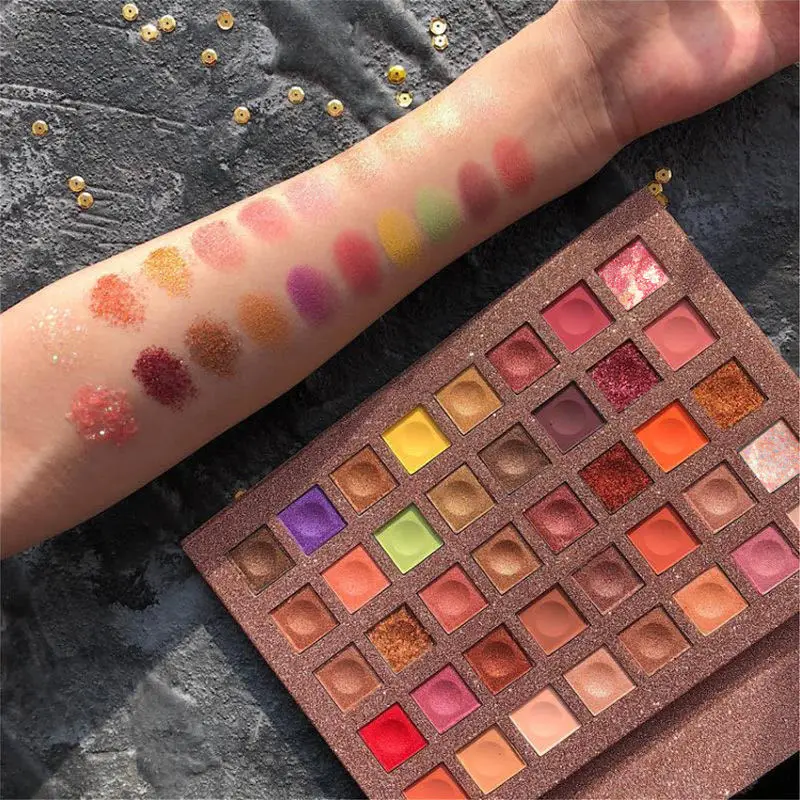 40 Colors Eye Shadow Tray Mashed Potato Glitter Sequins Waterproof Eyeshadow Palette Professional Makeup Tools For Women Girls
40 Colors Eye Shadow Tray Mashed Potato Glitter Sequins Waterproof Eyeshadow Palette Professional Makeup Tools For Women Girls