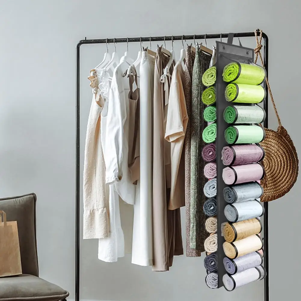 2pcs Hanging Storage Organizer Foldable Wall Mounted Non-woven Clear Roll Keeper with 24grids for Jeans T-shirts Pants Towels
2pcs Hanging Storage Organizer Foldable Wall Mounted Non-woven Clear Roll Keeper with 24grids for Jeans T-shirts Pants Towels