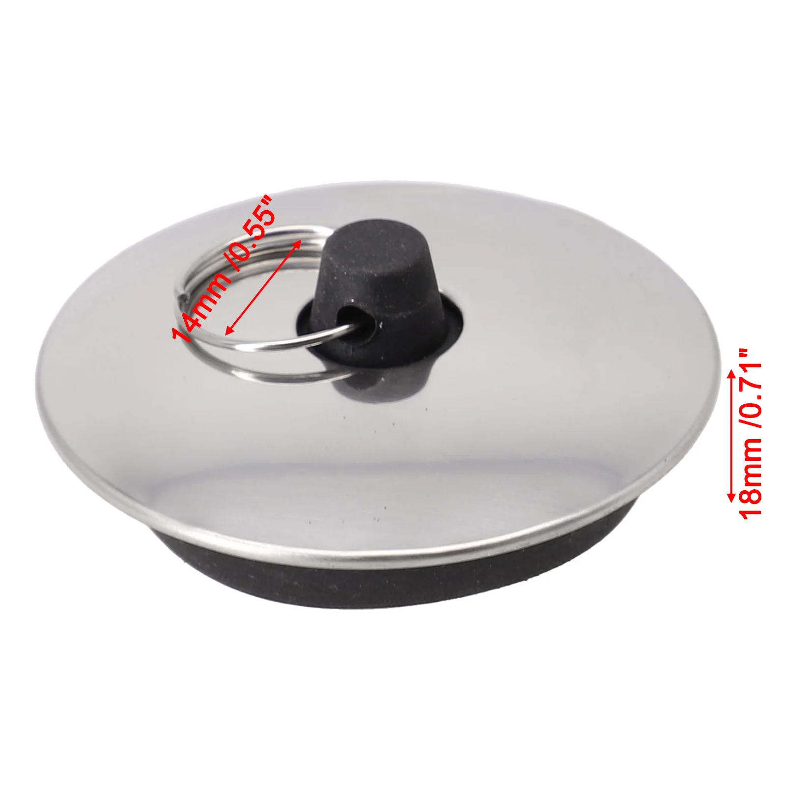 Bathroom Accessries Rubber Sink Plug Drain Stopper Round Sink Water Stopper Washroom With Ring Bathtub Accessories
Bathroom Accessries Rubber Sink Plug Drain Stopper Round Sink Water Stopper Washroom With Ring Bathtub Accessories