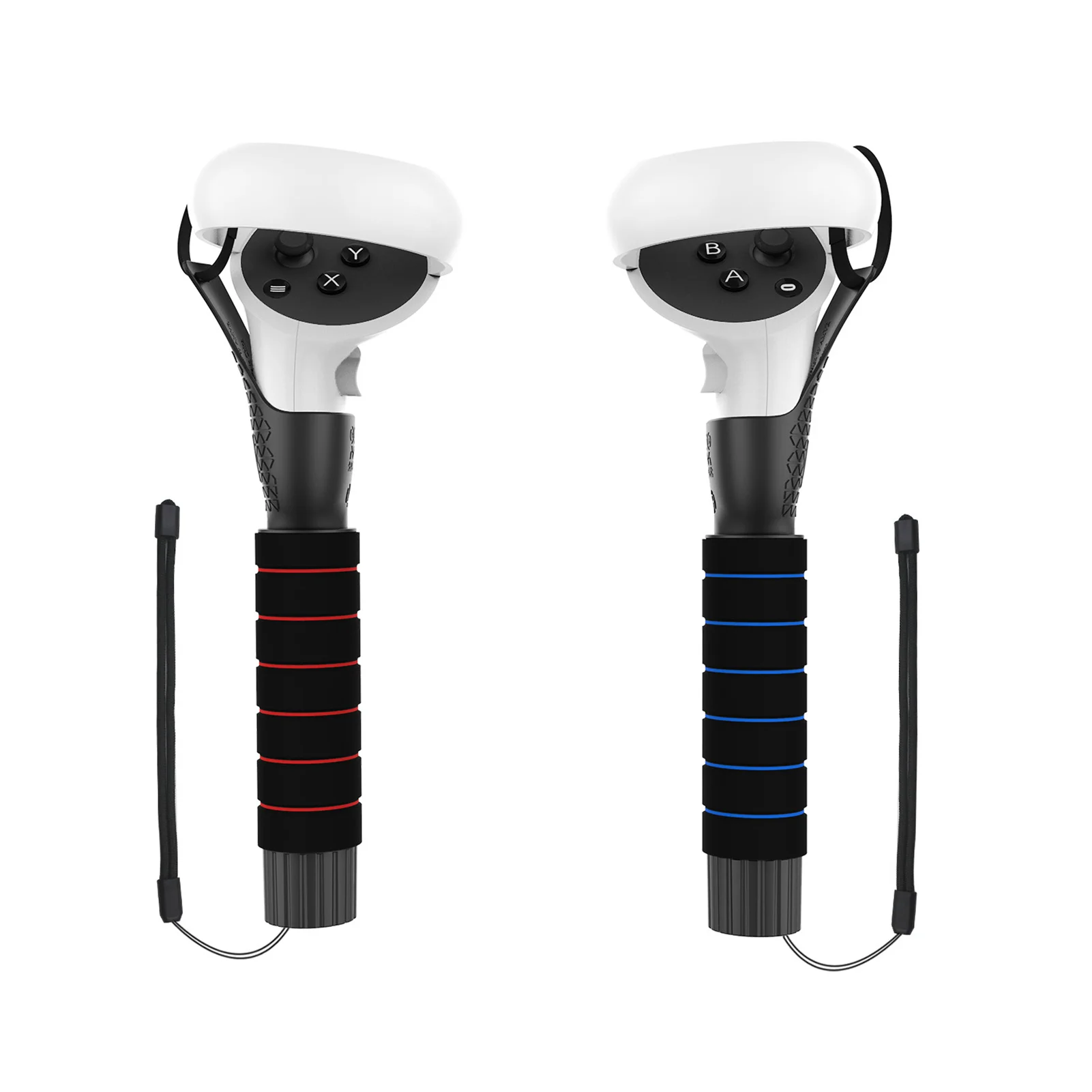 Long Stick Dual Expansion Handle Grips Kits For Oculus Quest 2 1 RiftS Touch Controllers Playing Beat Saber Games Non-slip Cover
Long Stick Dual Expansion Handle Grips Kits For Oculus Quest 2 1 RiftS Touch Controllers Playing Beat Saber Games Non-slip Cover