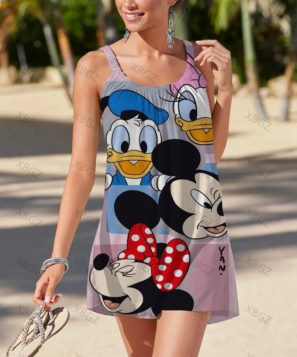 Dresses for Women 2022 Boho Minnie Mouse Dress Woman Sexy Party Women's Spring Sleeveless Beach Summer Top Loose Disney Cartoon
Dresses for Women 2022 Boho Minnie Mouse Dress Woman Sexy Party Women's Spring Sleeveless Beach Summer Top Loose Disney Cartoon