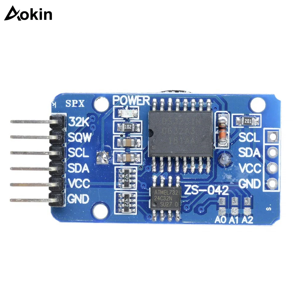 

1PCS DS3231 Real Time Clock Module RTC Sensor High Precision AT24C32 IIC Timer Alarm Clock for Arduino Raspberry Pi