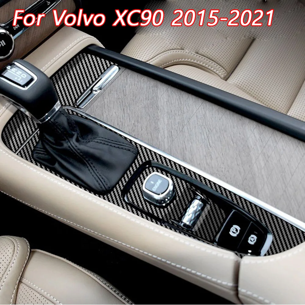 3D/5D Carbon Fiber Car Interior Center Console Cover Color Change Molding Sticker Decals For Volvo XC90 2015-2021
3D/5D Carbon Fiber Car Interior Center Console Cover Color Change Molding Sticker Decals For Volvo XC90 2015-2021