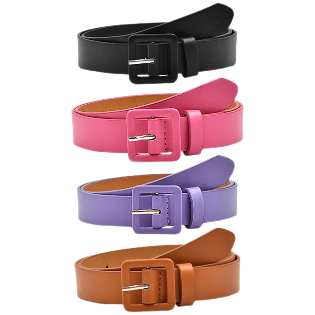 4 Pcs Belt Girl Toddler Men's Cinturones Vaqueros Para Hombre Small Square Buckle Girls Kids Plastic Cowgirl Child Jeans
4 Pcs Belt Girl Toddler Men's Cinturones Vaqueros Para Hombre Small Square Buckle Girls Kids Plastic Cowgirl Child Jeans