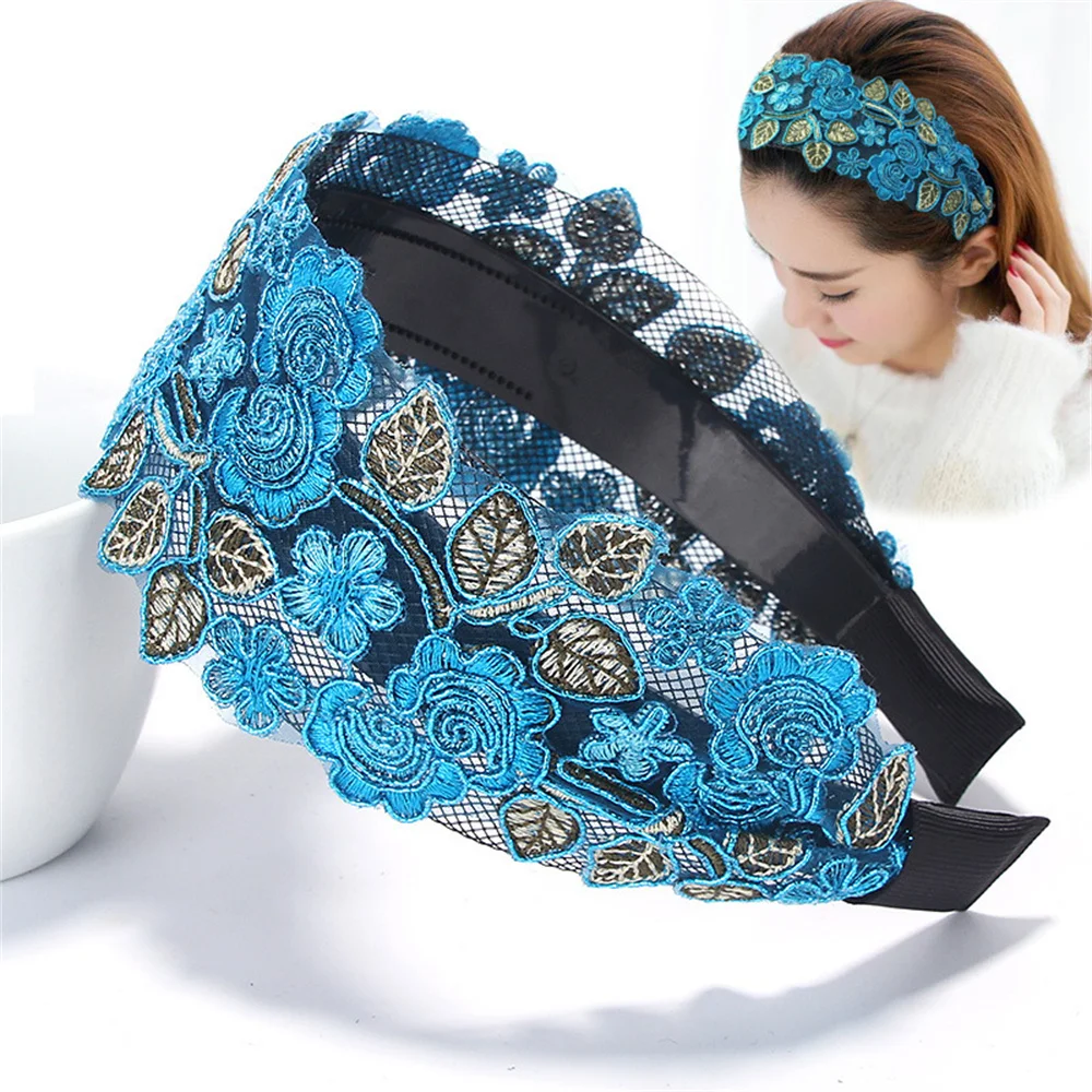 Headband Embroidery Floral Wide Headbands Vintage Ethnic Style Band Accessories Floral Headband For Women Hairband For Women H9
Headband Embroidery Floral Wide Headbands Vintage Ethnic Style Band Accessories Floral Headband For Women Hairband For Women H9