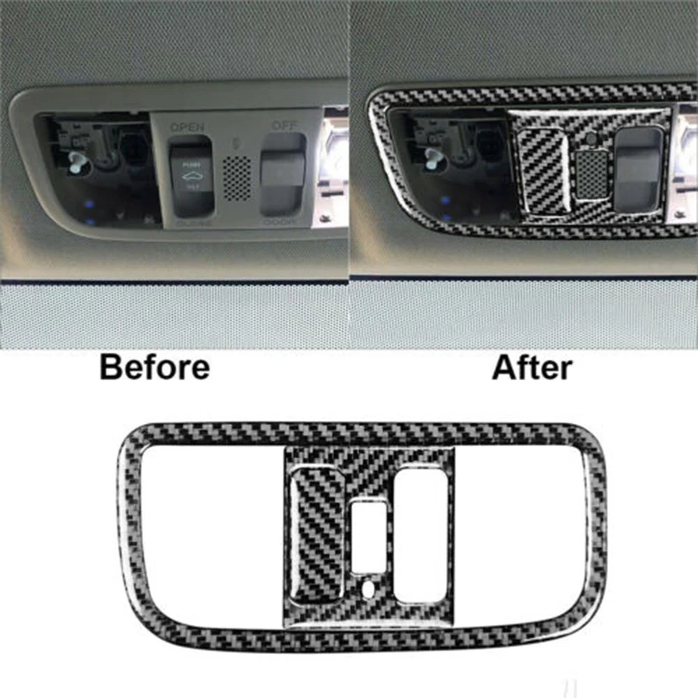 1 комплект автомобильных наклеек для Honda Civic 2006-2011, карбоновая лампа для чтения, крышка панели, отделка, аксессуары для интерьера
1 комплект автомобильных наклеек для Honda Civic 2006-2011, карбоновая лампа для чтения, крышка панели, отделка, аксессуары для интерьера