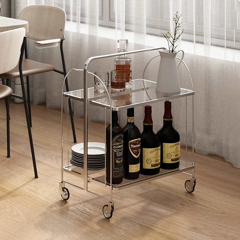 Antique Folding Cart, Living Room, Sofa Side of A Few Glass Small Coffee Table, Mobile Dining Cart, Light Luxury Shelf
Antique Folding Cart, Living Room, Sofa Side of A Few Glass Small Coffee Table, Mobile Dining Cart, Light Luxury Shelf