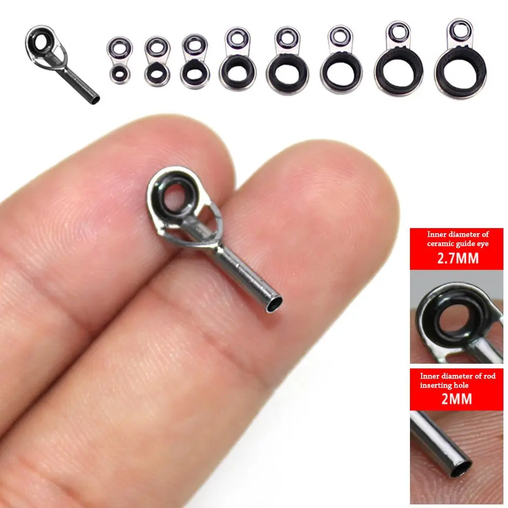 Durable 7mm-15mm Internal diameter Oval O Ring Tip Repair Kit Eye Ceramic Ring Tackle Box Accessories Fishing Rod Guide
Durable 7mm-15mm Internal diameter Oval O Ring Tip Repair Kit Eye Ceramic Ring Tackle Box Accessories Fishing Rod Guide