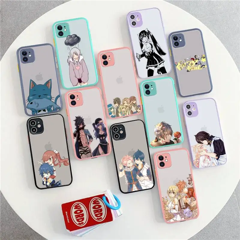 Anime Fairy Tail Phone Case for iPhone X XR XS 7 8 Plus 11 12 13 pro MAX 13mini Translucent Matte Shockproof Case
Anime Fairy Tail Phone Case for iPhone X XR XS 7 8 Plus 11 12 13 pro MAX 13mini Translucent Matte Shockproof Case