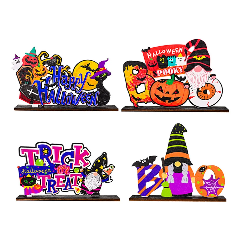 4pcs Wooden Crafts Decors Ornaments Table Sign Adorns Table Centerpieces Party Supplies for Decoration
4pcs Wooden Crafts Decors Ornaments Table Sign Adorns Table Centerpieces Party Supplies for Decoration