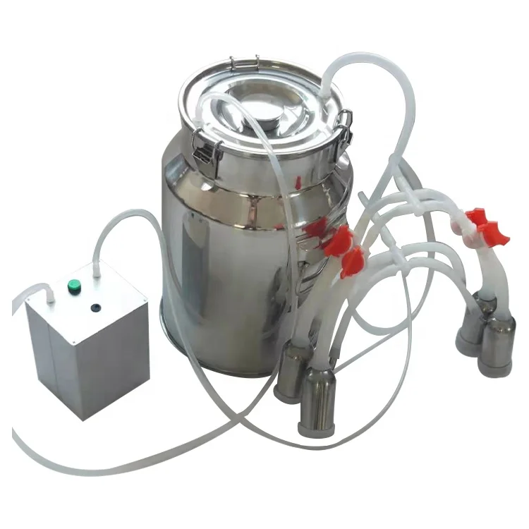 7L 14L small buckets/tank cow goat rechargeable 12V battery electric motor milking machine
7L 14L small buckets/tank cow goat rechargeable 12V battery electric motor milking machine