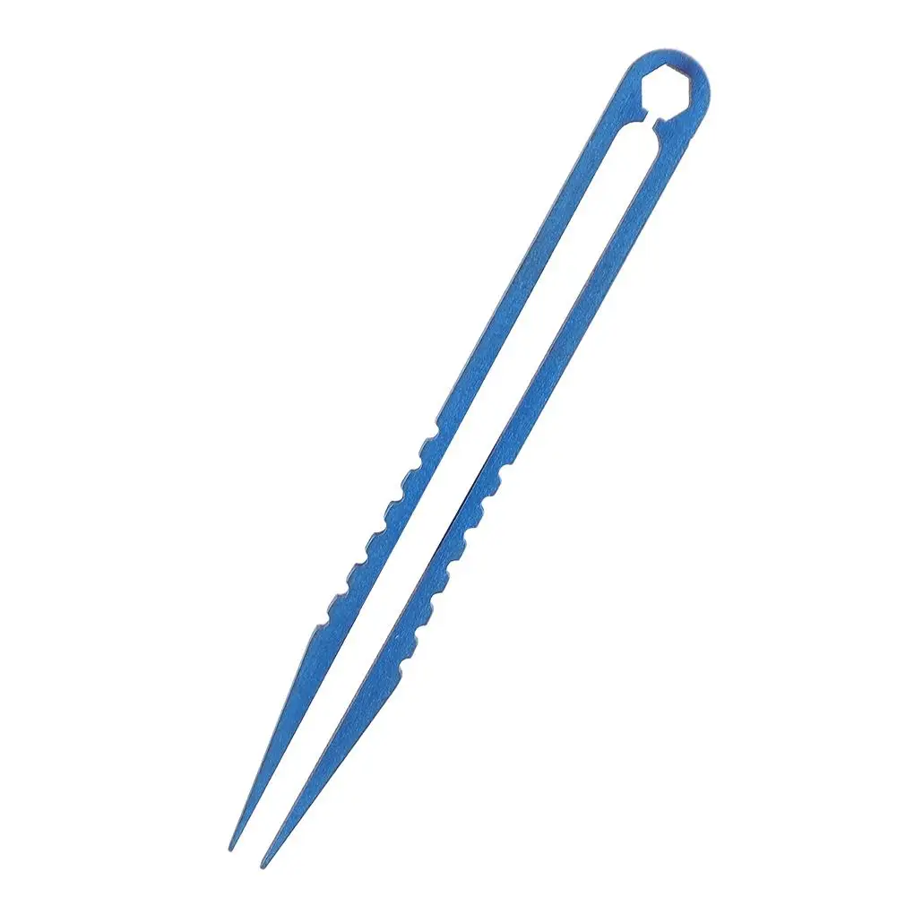 Titanium Alloy Tweezer TC4 Clamp Pick Up Clip Fish Bone Grab Splinter Plier Makeup Tool 8.3cm 3.25'' Lightweight Rust-free
Titanium Alloy Tweezer TC4 Clamp Pick Up Clip Fish Bone Grab Splinter Plier Makeup Tool 8.3cm 3.25'' Lightweight Rust-free