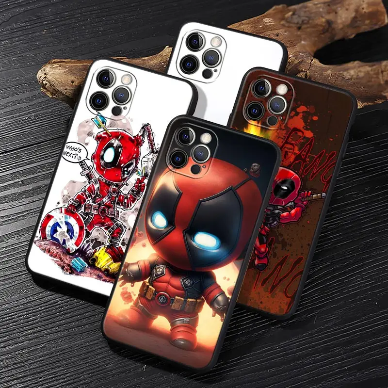 Funny Chibi Deadpool Marvel Funda For iphone 14 Case For iPhone 11 12 13 Mini 14 Pro Max XS X XR 7 8 Plus 6S SE Cases Soft Cover
Funny Chibi Deadpool Marvel Funda For iphone 14 Case For iPhone 11 12 13 Mini 14 Pro Max XS X XR 7 8 Plus 6S SE Cases Soft Cover