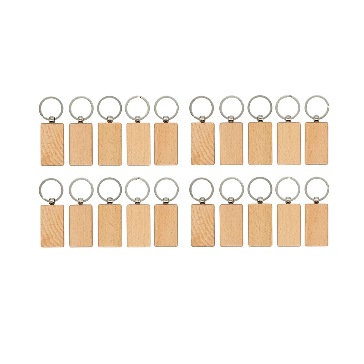 20Pcs Wood Engraving Blanks Rectangle Blank Wooden Key Chain Wood Blanks for Keychains (Width:1.22 Inch)
20Pcs Wood Engraving Blanks Rectangle Blank Wooden Key Chain Wood Blanks for Keychains (Width:1.22 Inch)