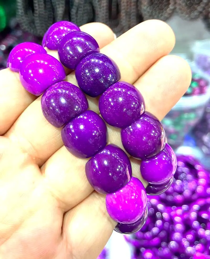 7*14*16 мм натуральный настоящий фиолетовый нефритовый браслет с цветком персика 7,5”
7*14*16 мм натуральный настоящий фиолетовый нефритовый браслет с цветком персика 7,5”