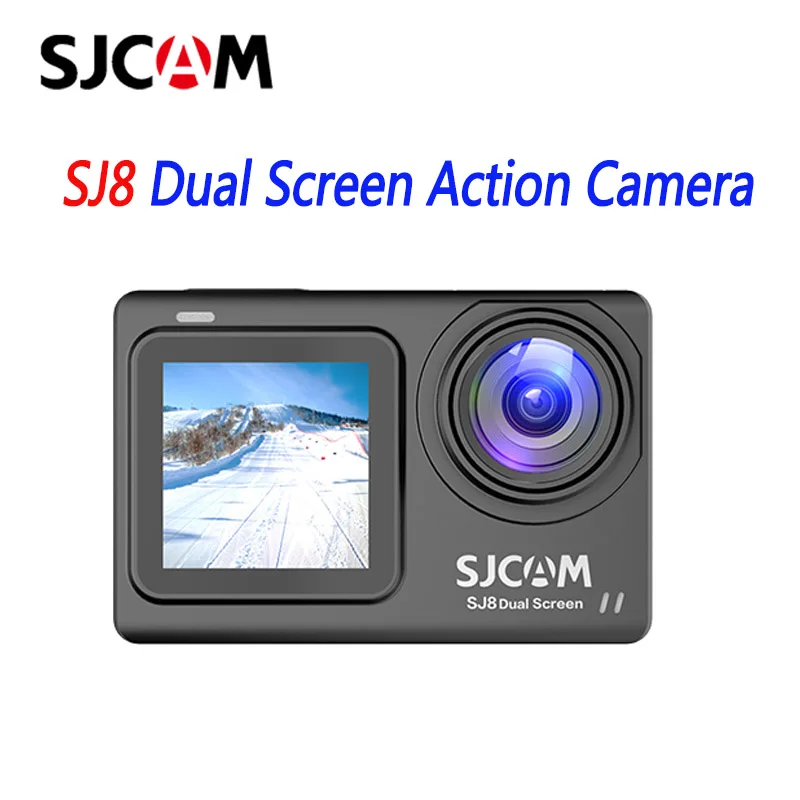 

Экшн-камера SJCAM SJ8 с двойным экраном, 4K, 30 кадров/с, 20 МП, водонепроницаемая, Wi-Fi, сенсорный экран ночного видения, спортивные камеры