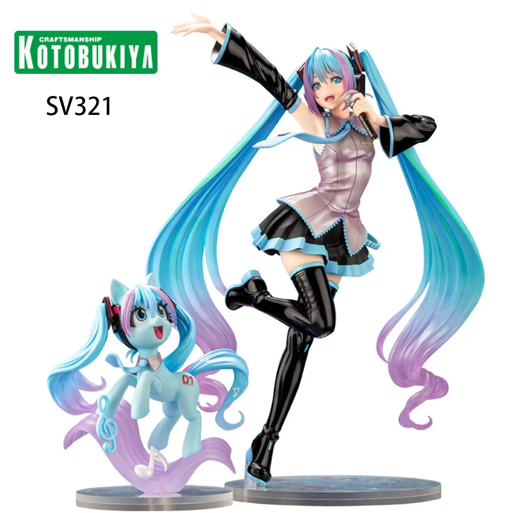 Original Kotobukiya SV321 My Little Pony Bishoujo Series Hatsune Miku Vocaloid 1/7 Genuine Anime Figure Model Collectible Toys
Original Kotobukiya SV321 My Little Pony Bishoujo Series Hatsune Miku Vocaloid 1/7 Genuine Anime Figure Model Collectible Toys