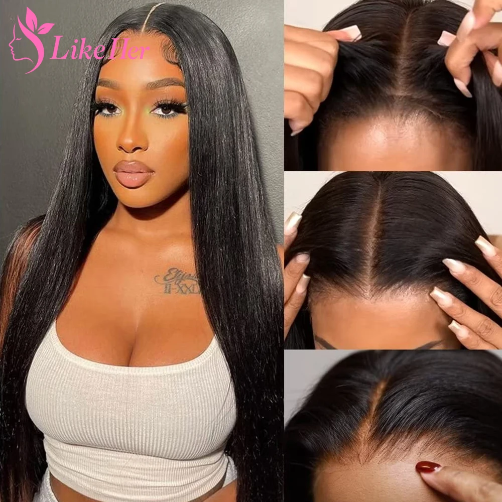 Wear Go Glueless Wig Straight Lace Front Human Hair Wig Brazilian Glueless Wig Human Hair Ready To Wear 13X4 HD Lace Frontal Wig
Wear Go Glueless Wig Straight Lace Front Human Hair Wig Brazilian Glueless Wig Human Hair Ready To Wear 13X4 HD Lace Frontal Wig