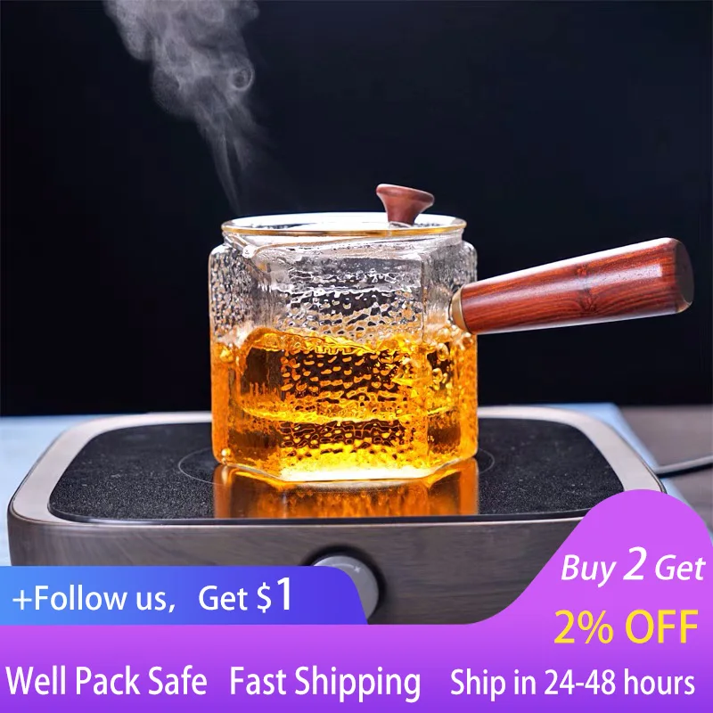High Boron Silicon Tea Pot Cooker Steamer Frosted Glass Cup Transparent Chinese Kung Fu Teawear Set Ceremony Household
High Boron Silicon Tea Pot Cooker Steamer Frosted Glass Cup Transparent Chinese Kung Fu Teawear Set Ceremony Household