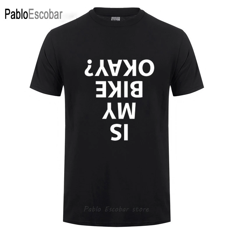 Is My Bike Okay Bicycle T Shirt Novelty Funny Birthday Gift For Men Dad Father Summer O Neck Short Sleeve
Is My Bike Okay Bicycle T Shirt Novelty Funny Birthday Gift For Men Dad Father Summer O Neck Short Sleeve