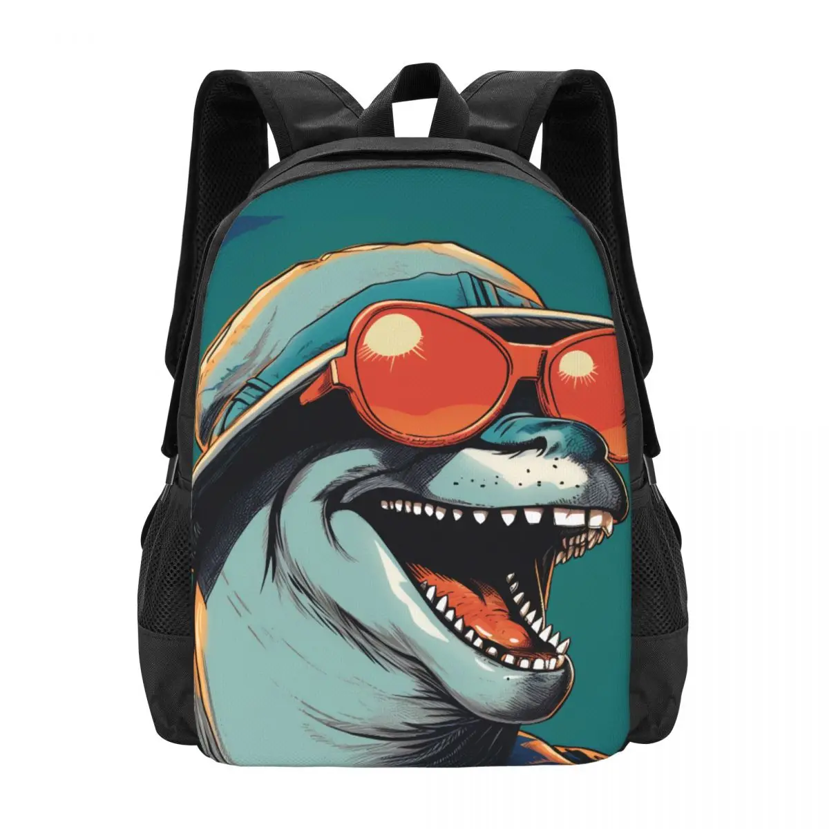 Dolphin Backpack Women Laughing Pattern Backpacks Polyester Fun High School Bags Daily Custom Rucksack
Dolphin Backpack Women Laughing Pattern Backpacks Polyester Fun High School Bags Daily Custom Rucksack