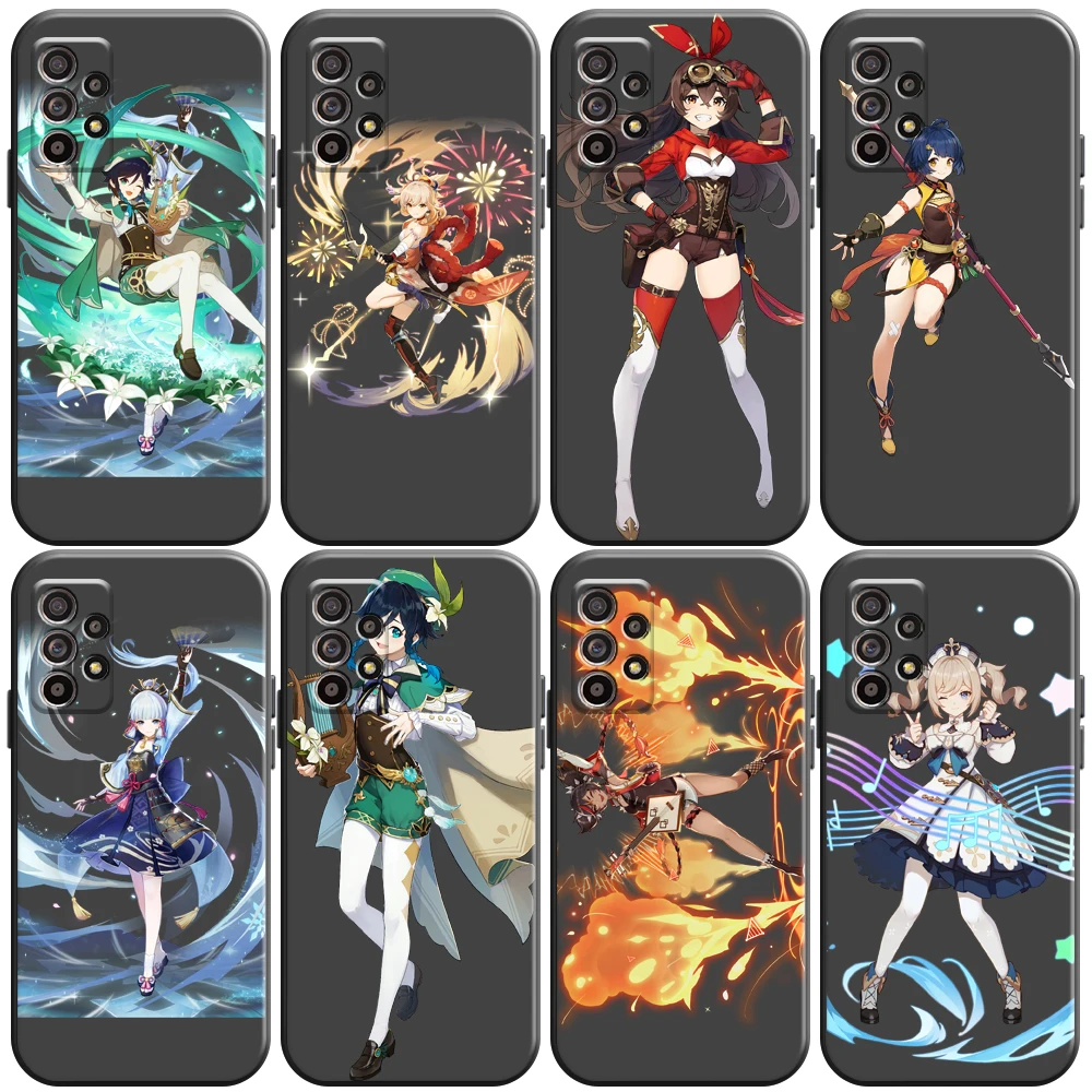 Genshin Impact Project Game Phone Case For Samsung Galaxy A32 4G 5G A51 4G 5G A71 A72 4G 5G Carcasa Funda Black Liquid Silicon
Genshin Impact Project Game Phone Case For Samsung Galaxy A32 4G 5G A51 4G 5G A71 A72 4G 5G Carcasa Funda Black Liquid Silicon